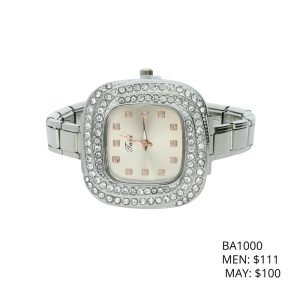 Reloj Chapa de Oro y Acero BA1000