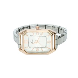 Reloj Chapa de Oro y Acero BA1002