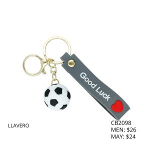 Llavero Bisuteria Balon De Fútbol CB2098
