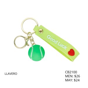 Llavero Bisuteria Balon De Tenis CB2100