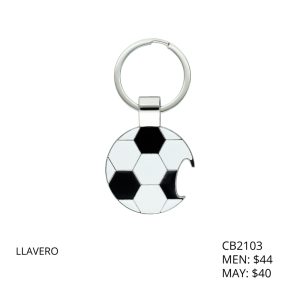 Llavero Bisuteria Balon De Fútbol CB2103