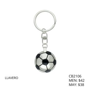 Llavero Bisuteria Balon De Fútbol CB2106