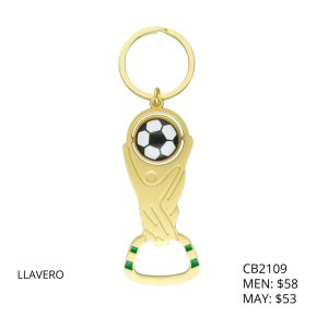 Llavero Bisuteria Copa De Fútbol CB2109