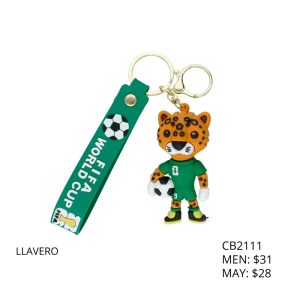 Llavero Bisuteria Mascota Del Mundial CB2111
