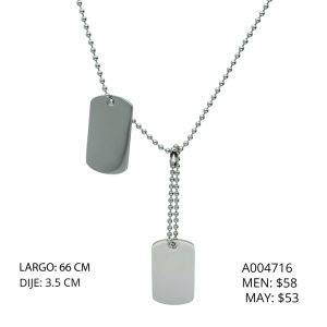 Collar Acero Inoxidable A004716