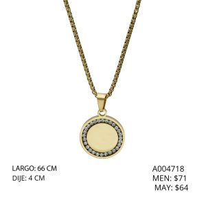 Collar Acero Inoxidable A004718