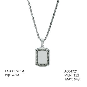 Collar Acero Inoxidable A004721