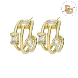 Arete , Arracada de Acero Inoxidable A005191