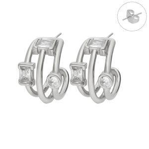 Arete , Arracada de Acero Inoxidable A005192