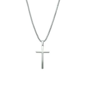 Collar Cruz de Acero Inoxidable A005201