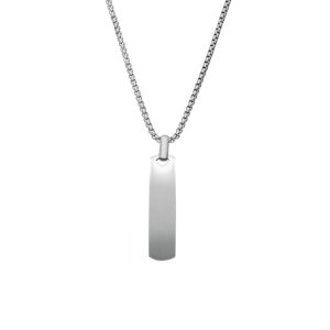 Collar Rectangular de Acero Inoxidable A005203