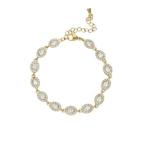 Pulsera Circulo, Cristales  Acero Inoxidable A005318