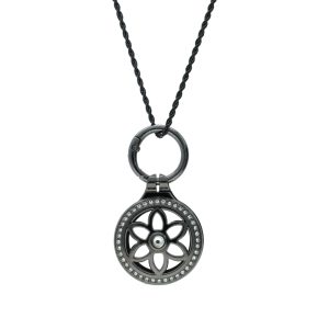 Collar Para Airtag Chapa de Oro y Acero BA1047