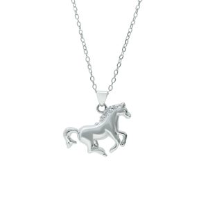 Collar de Caballo Chapa de Oro y Acero  BA1063