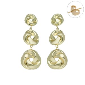Arete Chapa de Oro BO3745