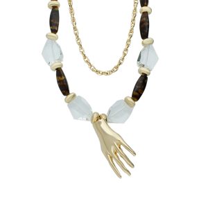 Collar Chapa de Oro BO3895
