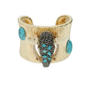 Brazalete  Chapa de Oro BO3910