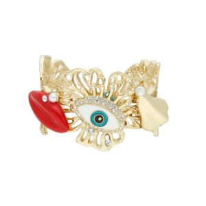Brazalete  Chapa de Oro BO3911