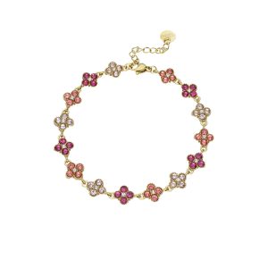 Pulsera Flores Acero Inoxidable A005307