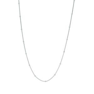 Cadena de Bolitas Plateada Acero Inoxidable A005422