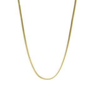 Cadena Serpiente 2.5 mm Dorada 45 cm Acero Inoxidable A005455