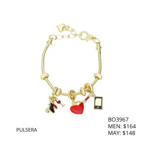 Pulsera Chapa de Oro BO3967