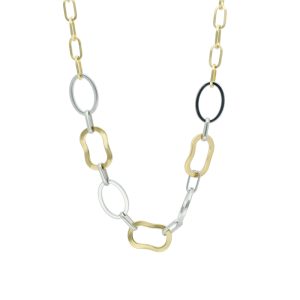 Collar Bicolor Acero Inoxidable A005174
