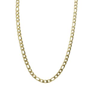Cadena Tipo Cartier 3.8 mm Dorada 50 cm Acero Inoxidable A005443