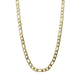 Cadena Tipo Cartier 4.5 Dorada 50 cm Acero Inoxidable A005445