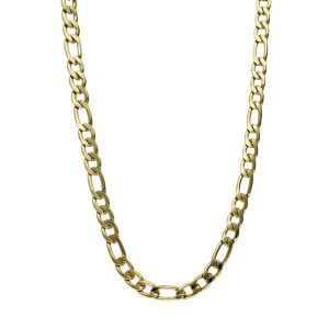 Cadena Tipo Cartier 5 mm Dorada 50 cm Acero Inoxidable A005447