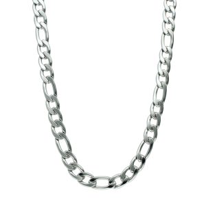 Cadena Tipo Certier 6 mm Plateada 50 cm Acero Inoxidable A005448