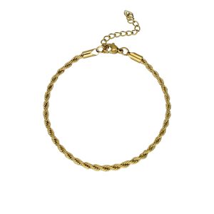 Pulsera Torsal Dorada Acero Inoxidable A005462