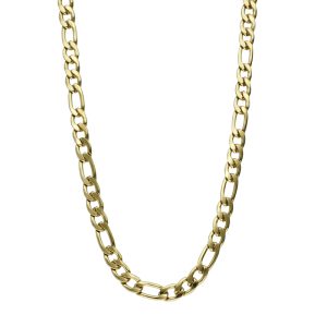 Cadena Tipo Cartier Dorada 5mm 60cm de Acero Inoxidable A005472