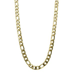 Cadena Tipo Cartier Dorada 6mm 60cm de Acero Inoxidable A005474