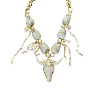 Collar Chapa de Oro BO3897