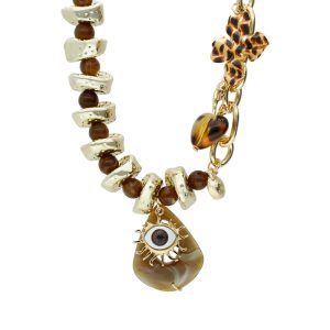 Collar Chapa de Oro BO3909