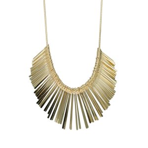 Collar Chapa de Oro BO4082