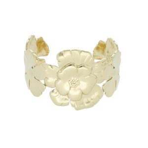 Pulsera Acero Inoxidable Flor A004465