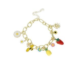 Pulsera Chapa de Oro BO3697