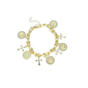 Pulsera Chapa de Oro BO3700