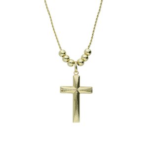 Collar Chapa de Oro BO3726