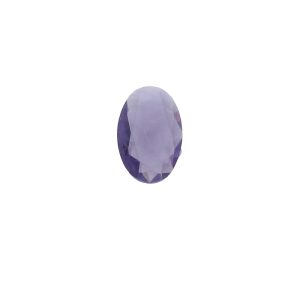 Dije de Piedra Morada, Febrero Para Relicario de Chapa de Oro BO4724