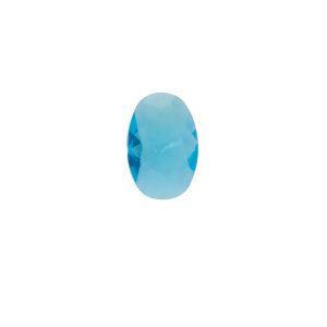 Dije piedra Azul, Marzo Para Relicario de Chapa de Oro BO4725