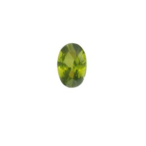 Dije de Piedra Verde Claro, Agosto Para Relicario de Chapa de Oro BO4730