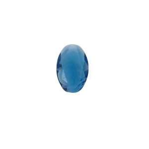 Dije de Piedra Azul Rey, Septiembre Para Relicario de Chapa de Oro BO4731