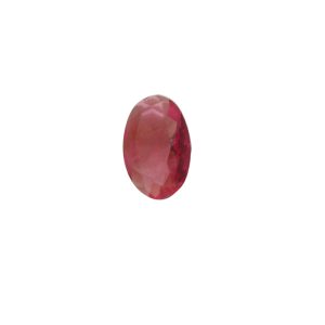 Dije de Piedra Rosa, Octubre Para Relicario de Chapa de Oro BO4732